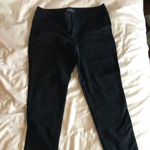 Navy blue slack style pants for work. Size 8